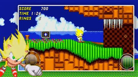 Classic Sonic The Hedgehog Game