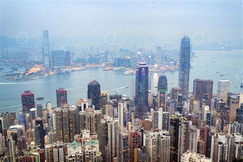 Hong Kong Skyline 1063630 Stock Photo at Vecteezy