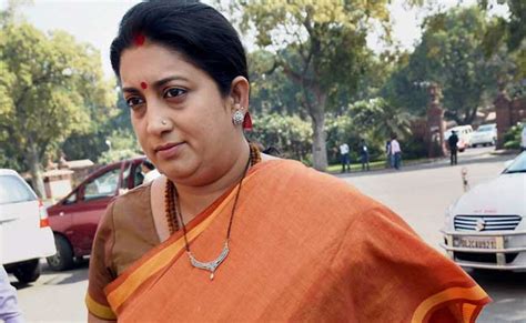 Education Minister Smriti Irani Makes Surprise Visit To IIT Hostel