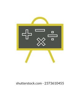 Math Symbols On Blackboard Vector Image Stock Vector (Royalty Free) 2373610455 | Shutterstock