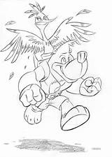 Banjo kazooie coloring Pages sketch template