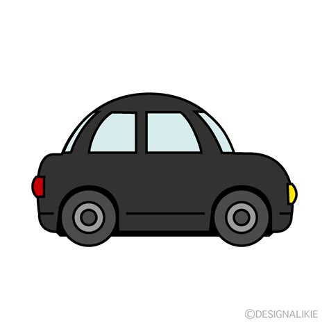 Cute Black Car Clip Art Free PNG Image｜Illustoon