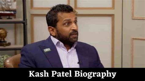 Kash Patel Biography, Wiki, Height, Age, Net Worth