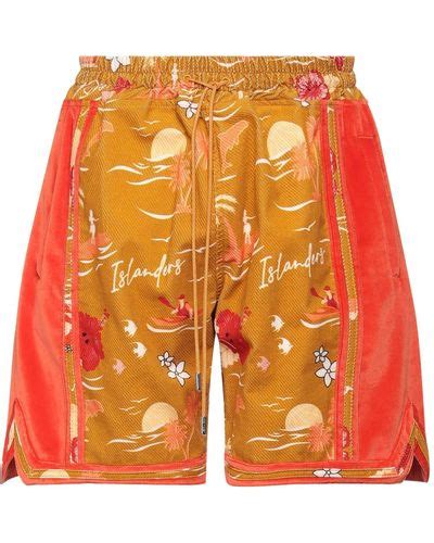 Orange Just Don Shorts for Men | Lyst