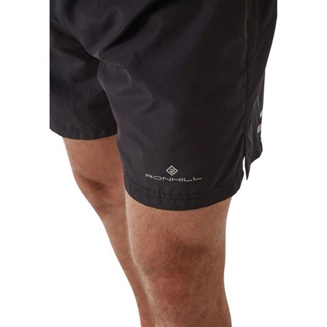 Ronhill Everyday Men's Running Short - All Black | The Running Outlet