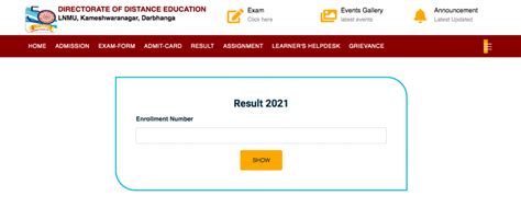 DDE LNMU Result 2024 {out} June BA, MA ddelnmu.ac.in