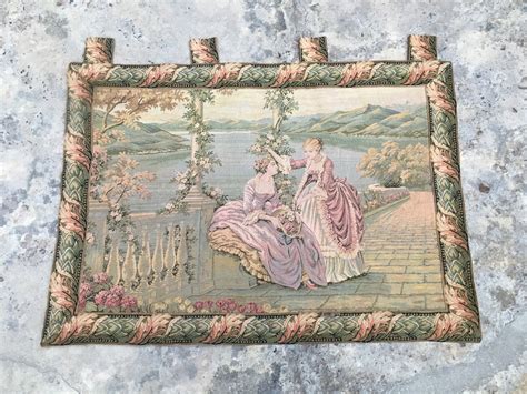 Antique French Tapestry Vintage French Tapestry Wall Hanging | Etsy