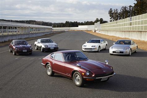 Nissan celebrates every generation of Z sports car by gathering them on ...