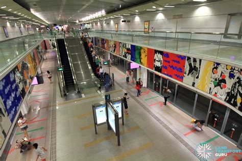 Buangkok MRT Station – View of platform from concourse | Land Transport Guru