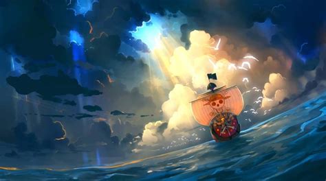 Download Nice Anime Pirate Ship Wallpaper | Wallpapers.com