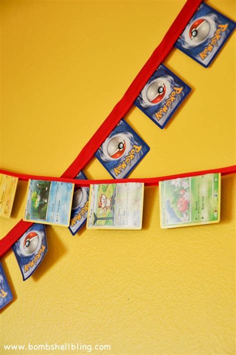 Pokemon Pennant Banner Tutorial #banner #pokemon #DIY #inspirationspotlight | Pokemon room ...