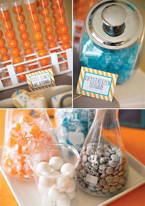 Cool Chemistry Inspired Science Party {9th birthday} // Hostess with the Mostess®