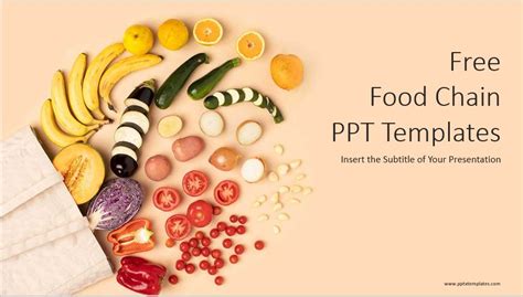 Food Chain PPT Business Presentation | Free PowerPoint Templates