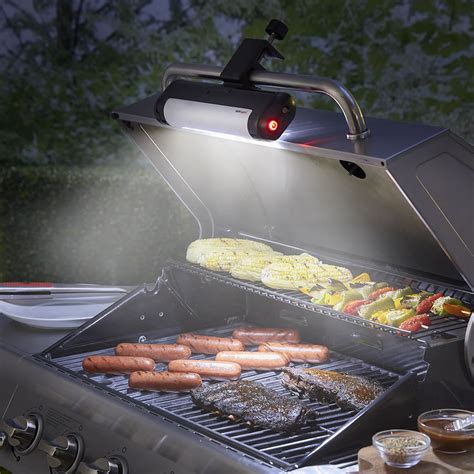 The Brighter BBQ Grill Light - Hammacher Schlemmer