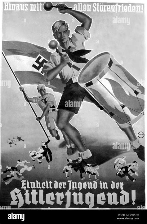 Hitler Youth Propaganda Posters English