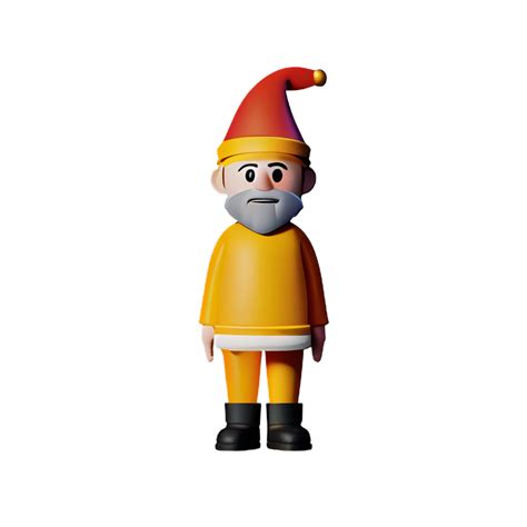 Gnome 3d rendering icon illustration 28610093 PNG