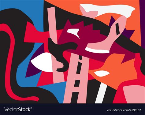 Psychology - abstract art background Royalty Free Vector