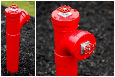 DIY Faux Fire Hydrant Garden Pee Post for Dogs - Dalmatian DIY | Fire hydrant, Dog fire hydrant ...
