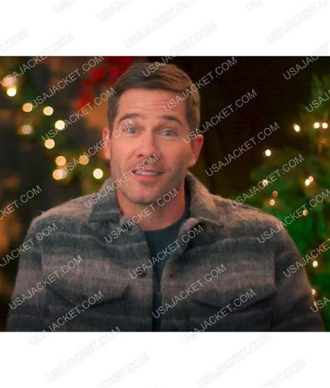 A Magical Christmas Village Luke Macfarlane Jacket | With Up To 30 % Off