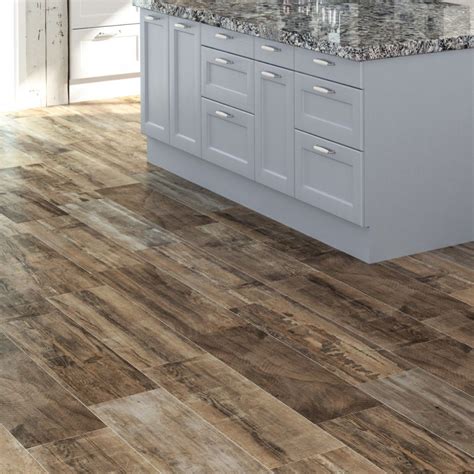 Wood Tile Floor Kitchen: Aesthetic And Practical Considerations ...