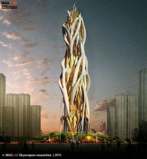 Pin by Aref Maksoud on Future Skyscrapers 2015 - MAGLAB Academic Research | Futuristic ...