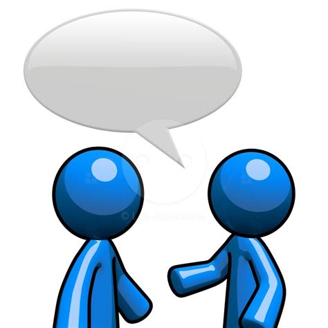 People Talking Clipart