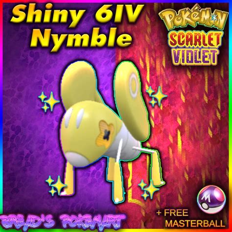 NYMBLE SHINY 6IV Pokemon // Pokemon Scarlet and Violet // - Etsy