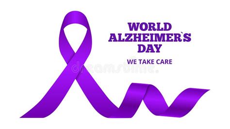 Alzheimers Ribbon Clipart Font