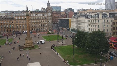 Webcam Glasgow: George Square