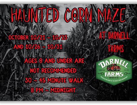 Haunted Corn Maze - Visit Smokies