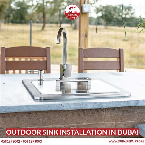 Outdoor Sink Installation in Dubai - 0581873003 - Dubai Repairs