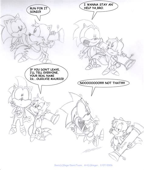 Sonic and Tails Comic 2 by spongefox on DeviantArt