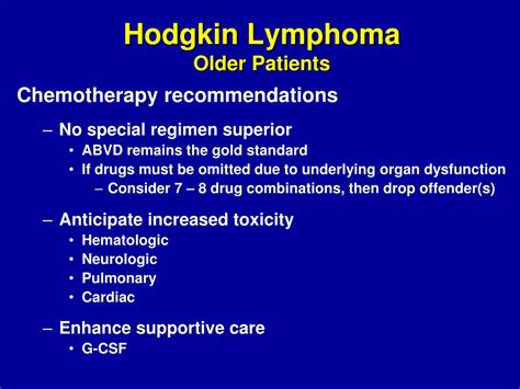 PPT - Management of Advanced Stage Hodgkin Lymphoma PowerPoint Presentation - ID:3202425