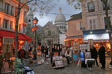 A charmosa Place du Tertre, em Montmartre - Paris Sempre Paris