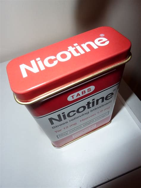 Nicotine Tabs: cigarette tin | Flickr - Photo Sharing!