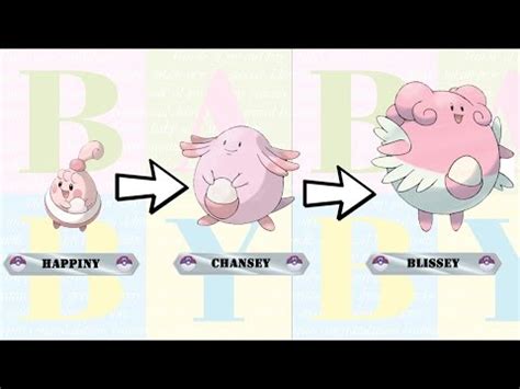 Baby Pokemon! Pokemon Evolutions! Baby Pokemon Evolutions Part 1 - YouTube