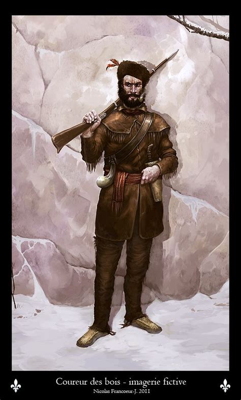 Coureur des bois folklorique by Vorace-Art on deviantART | Mountain man ...