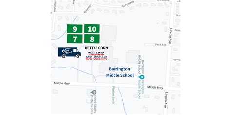 Middle School BIT Fields Map — Barrington Youth Soccer Association