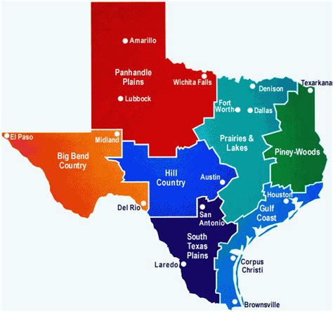 Texas Coastal Plains Map | secretmuseum