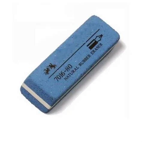 Blue Natural Pen Eraser at Rs 2/piece in Chennai | ID: 20381852773