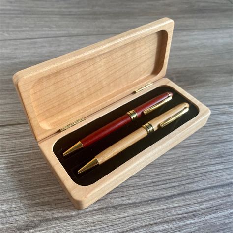 Personalized Gift Pen Set Executive Pens Graduation Gift Maple - Etsy UK