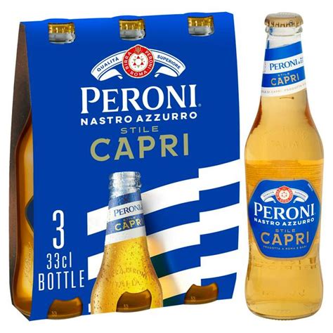 PERONI CAPRI 3X330ML | Order Today | Derry | Gees Wine Shop