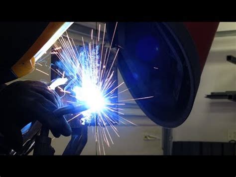 Vertical MIG Welding - YouTube