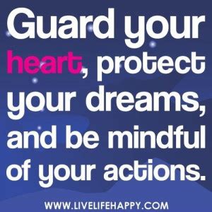 Guarding My Heart Quotes. QuotesGram