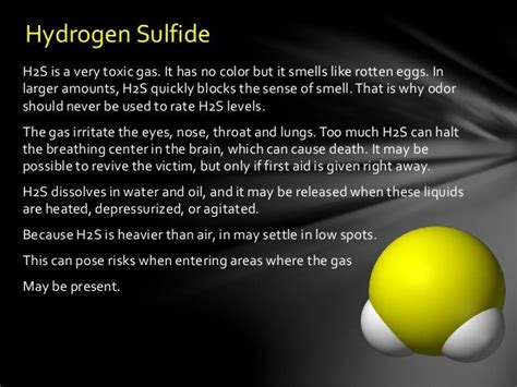 HYDROGEN SULFIDE (H2S)