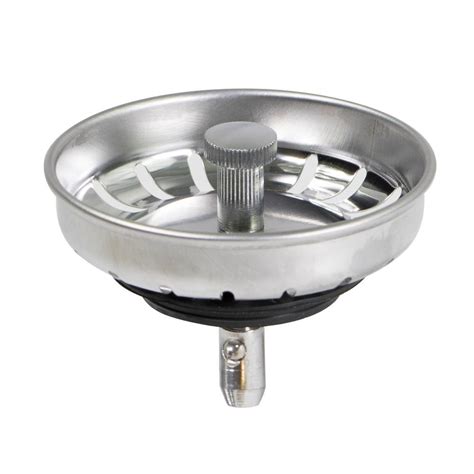 The Plumber's Choice 3-1/2 in. Strainer Basket with Ball Post ...