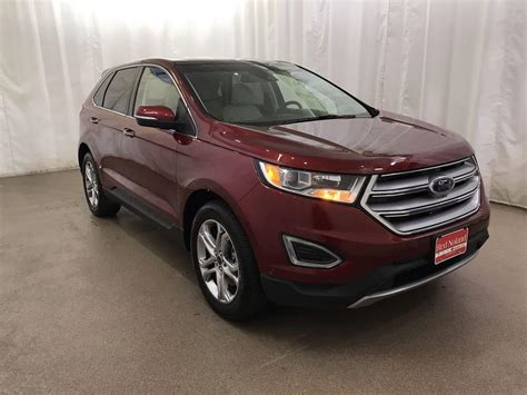 Stylish and capable 2017 Ford Edge Titanium for sale at Red Noland Used