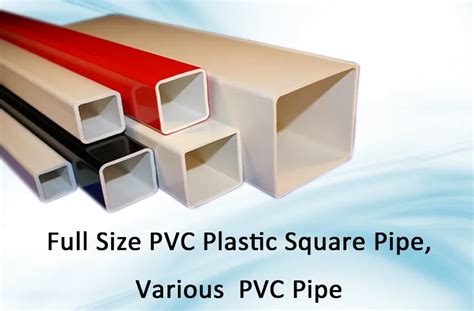 Full Size Pvc Plastic Square Pipe,Various Pvc Pipe - Buy Plastic Tubes,Pvc Plastic Pipe,Colorful ...