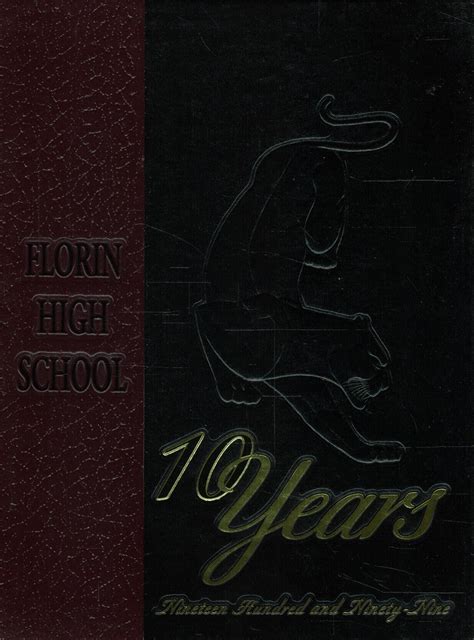 1999 yearbook from Florin High School from Sacramento, California