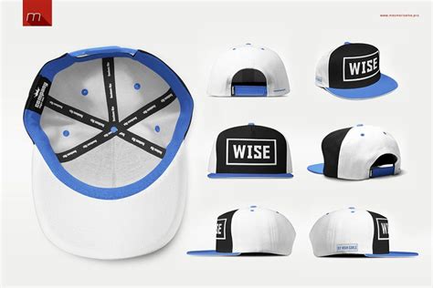 Snapback Cap Mock-up | Hat template, Snapback cap, Mockup psd